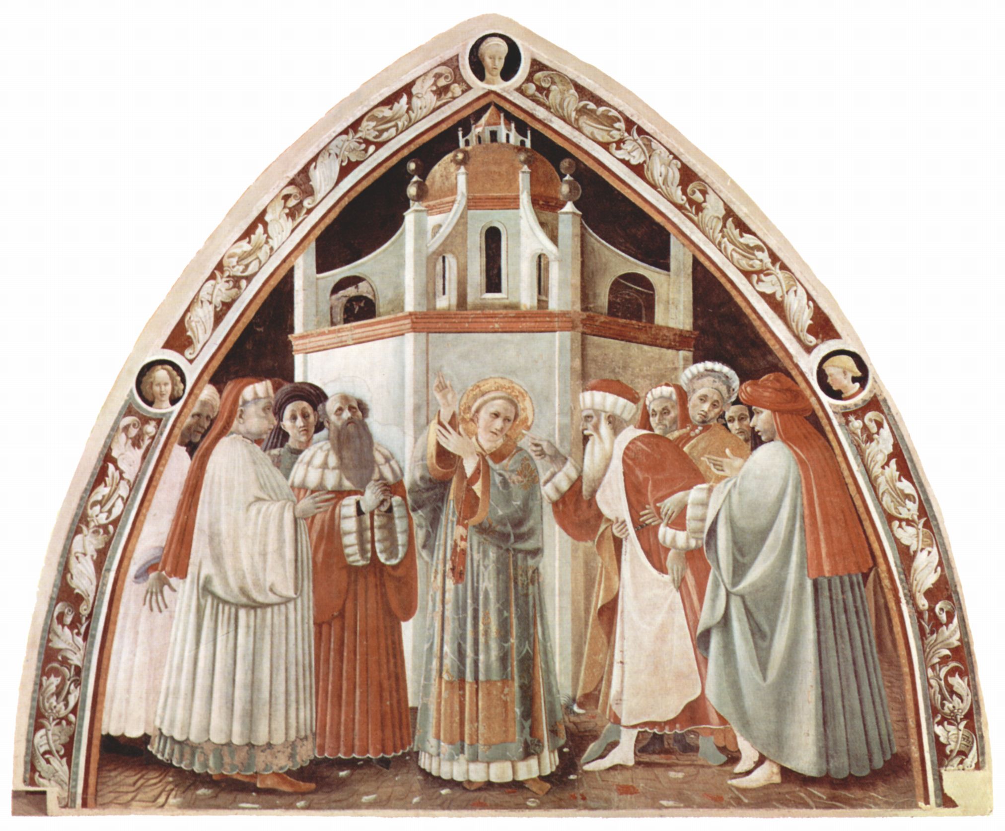 Paolo Uccello: Fresken im Dom zu Prato, Szene: Hl. Stephan