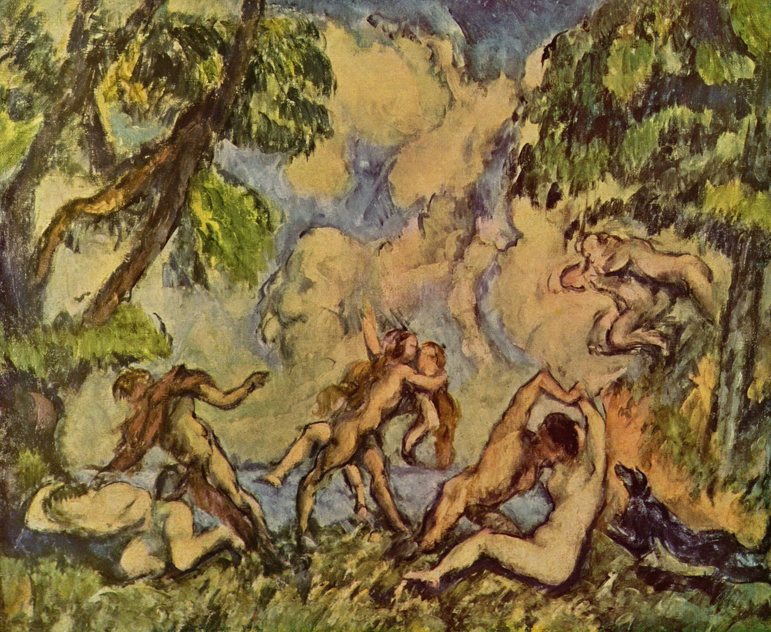 Paul Czanne: Bacchanal (Der Liebeskampf)
