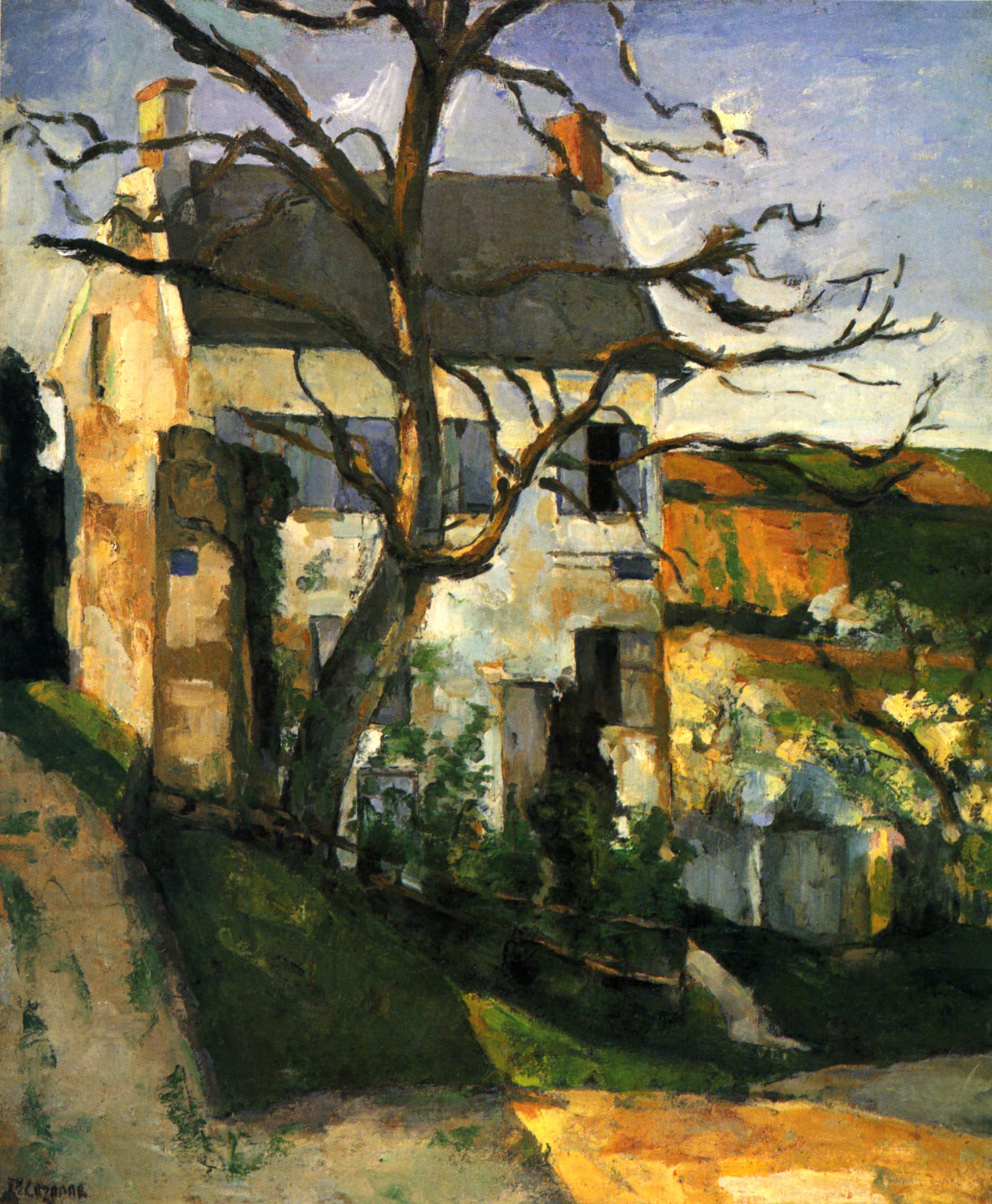 Paul Czanne: Haus und Baum