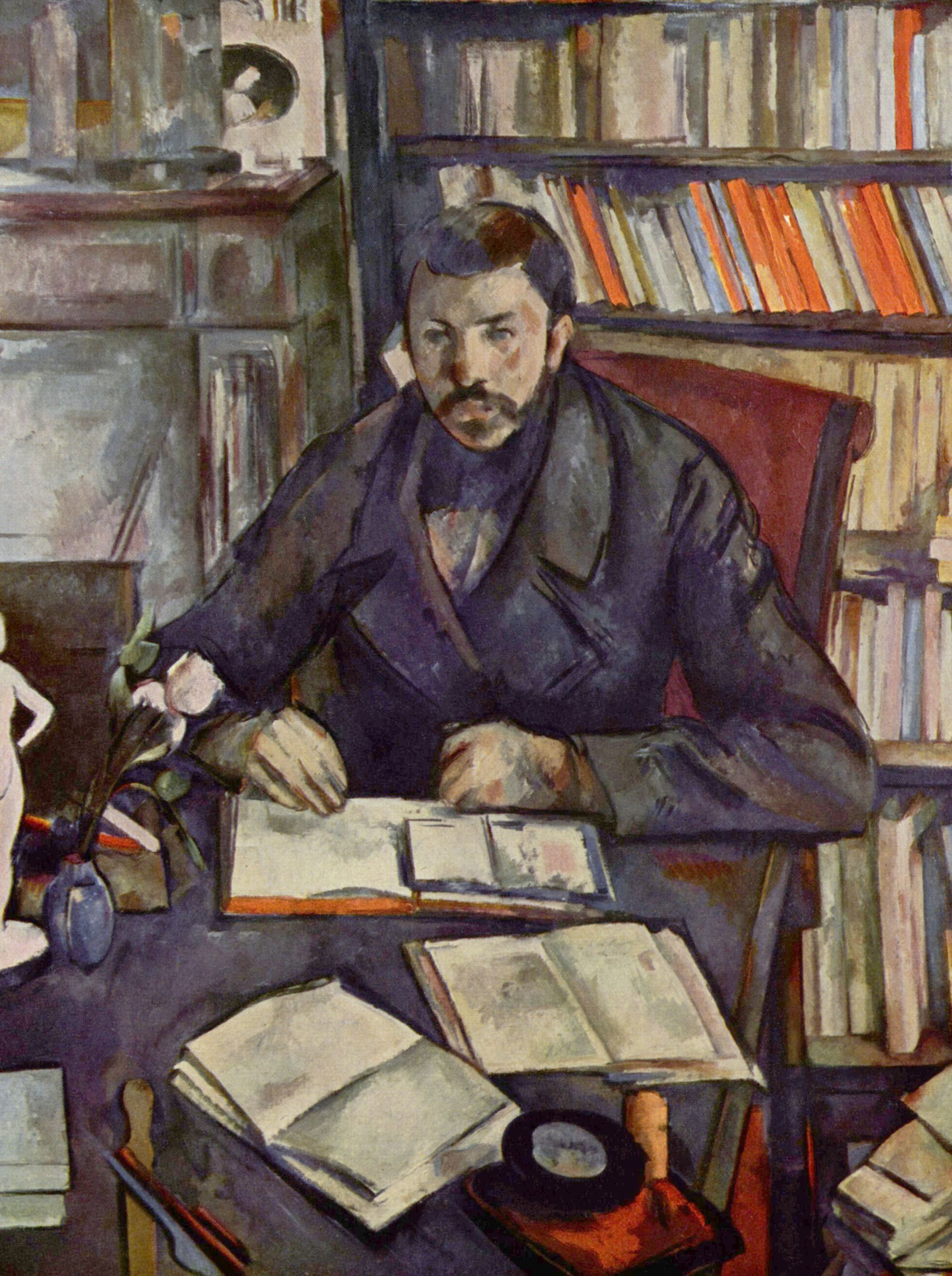 Paul Czanne: Portrt Gustave Geffroy
