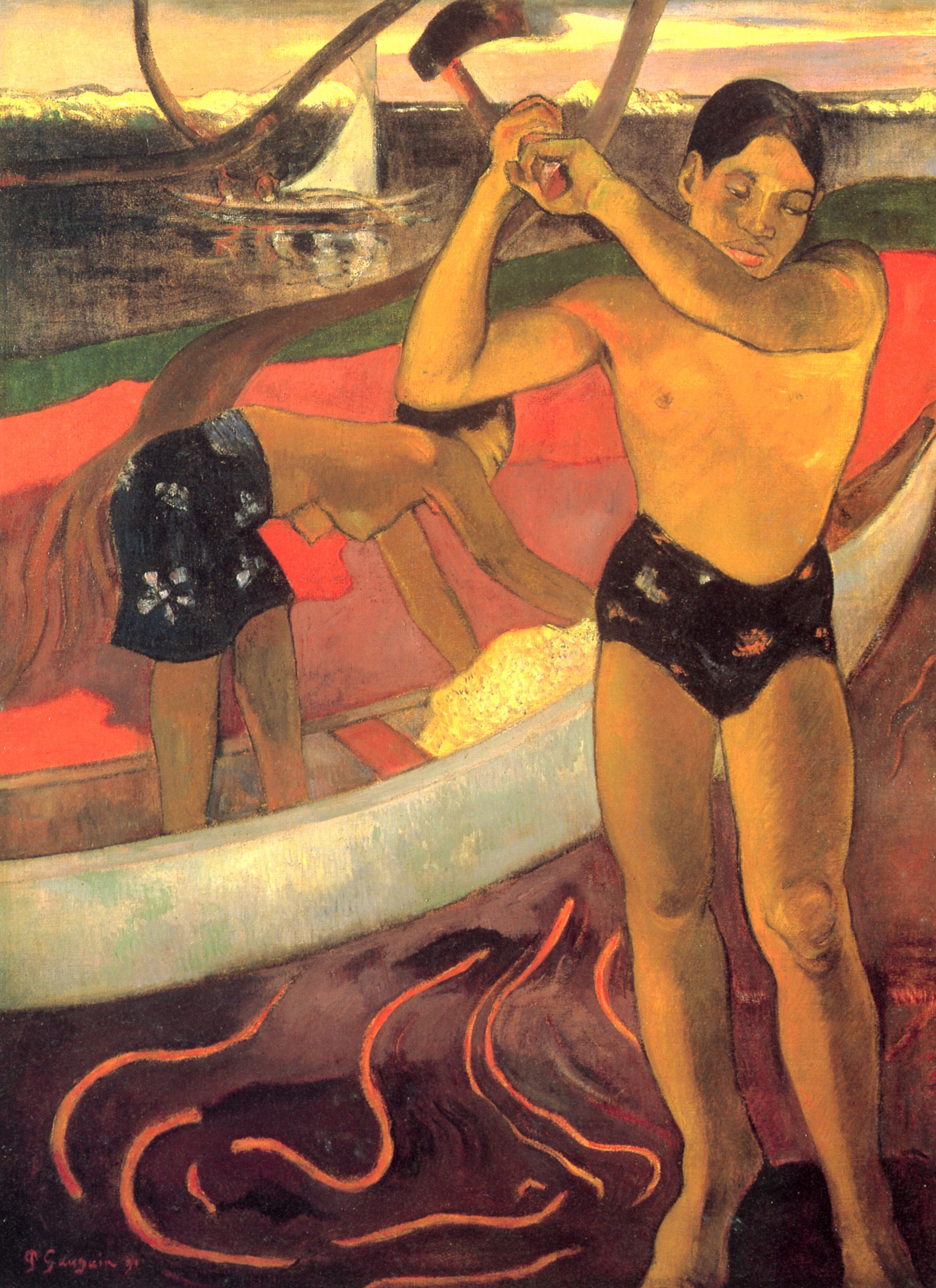 Paul Gauguin: Der Mann mit der Axt