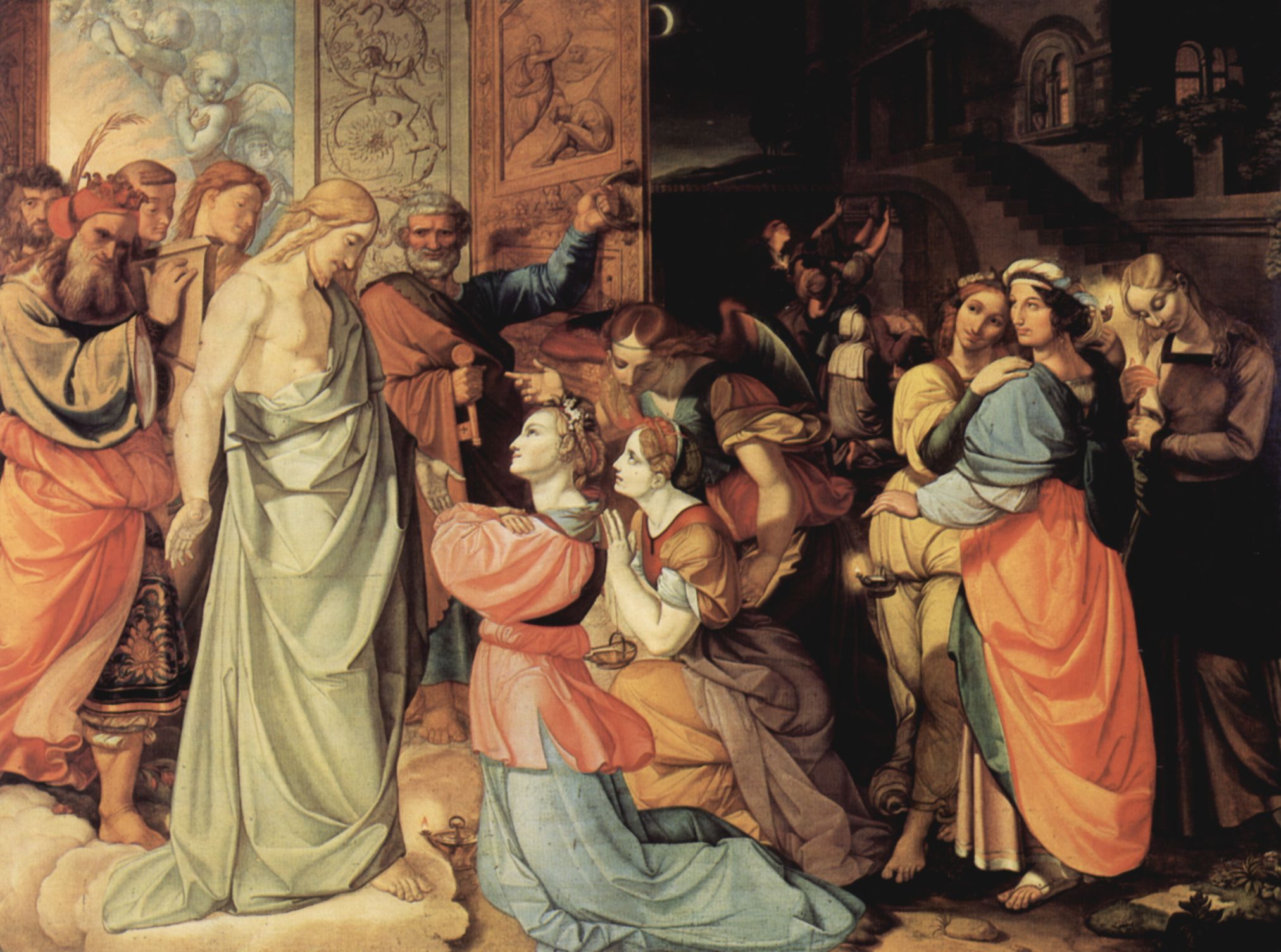 Peter von Cornelius: Die klugen und die trichten Jungfrauen