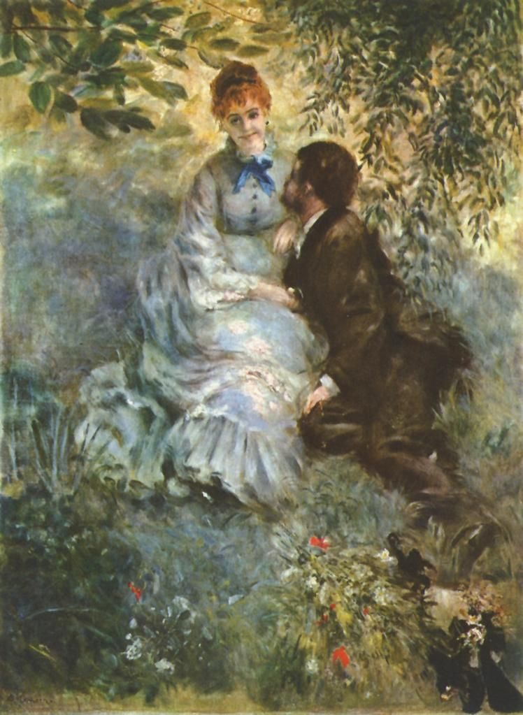 Pierre-Auguste Renoir: Liebespaar
