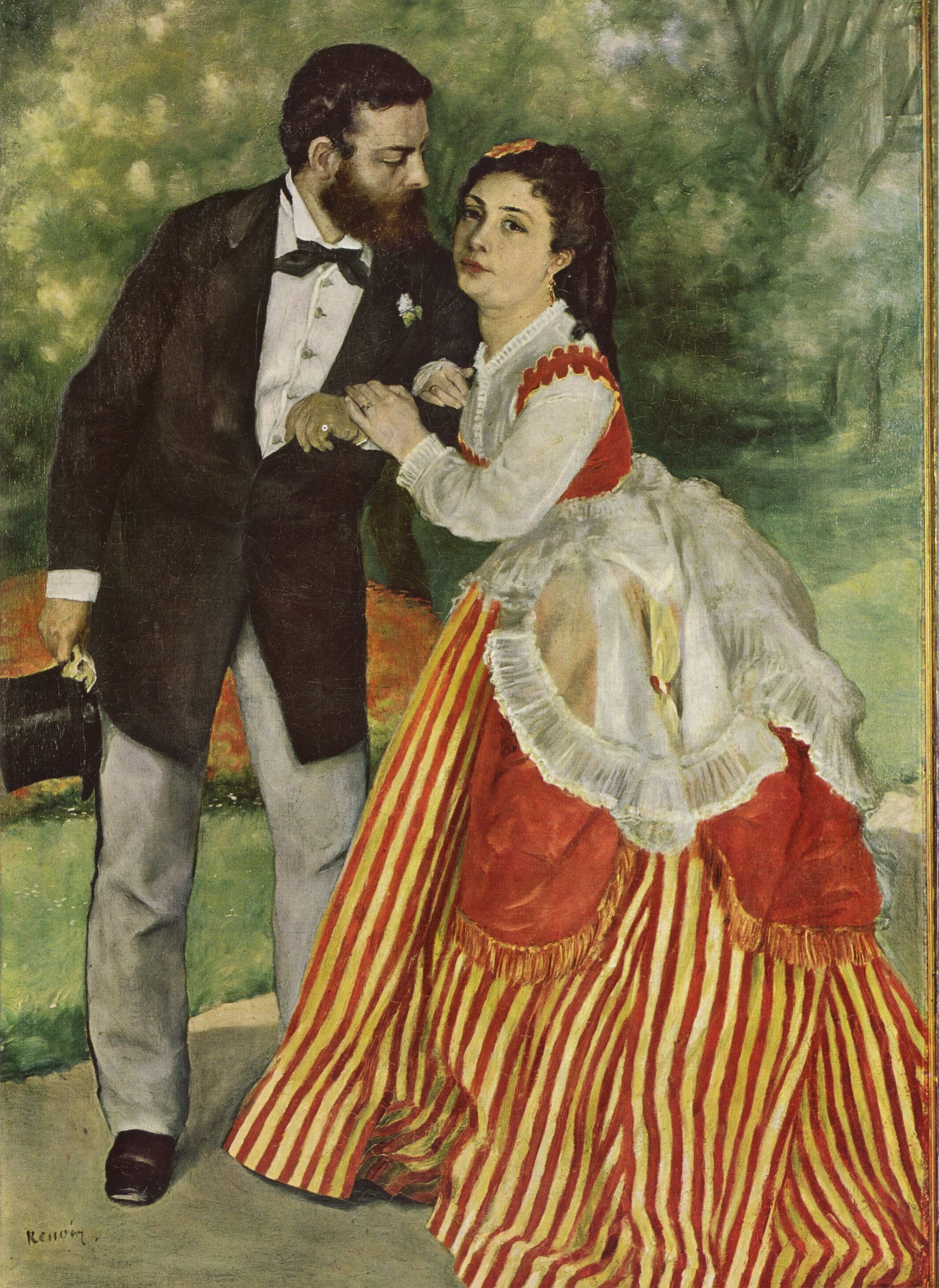 Pierre-Auguste Renoir: Portrt des Ehepaares Sisley