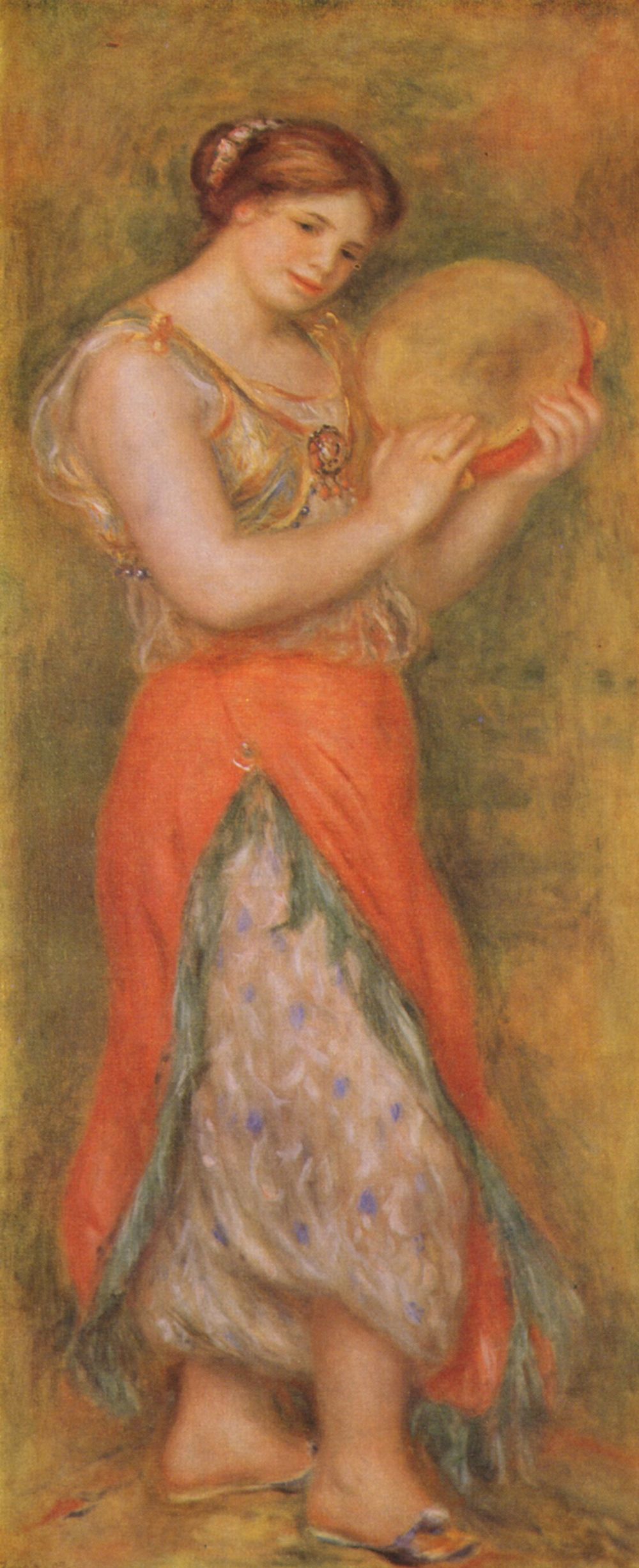 Pierre-Auguste Renoir: Tnzerin mit Tamburin