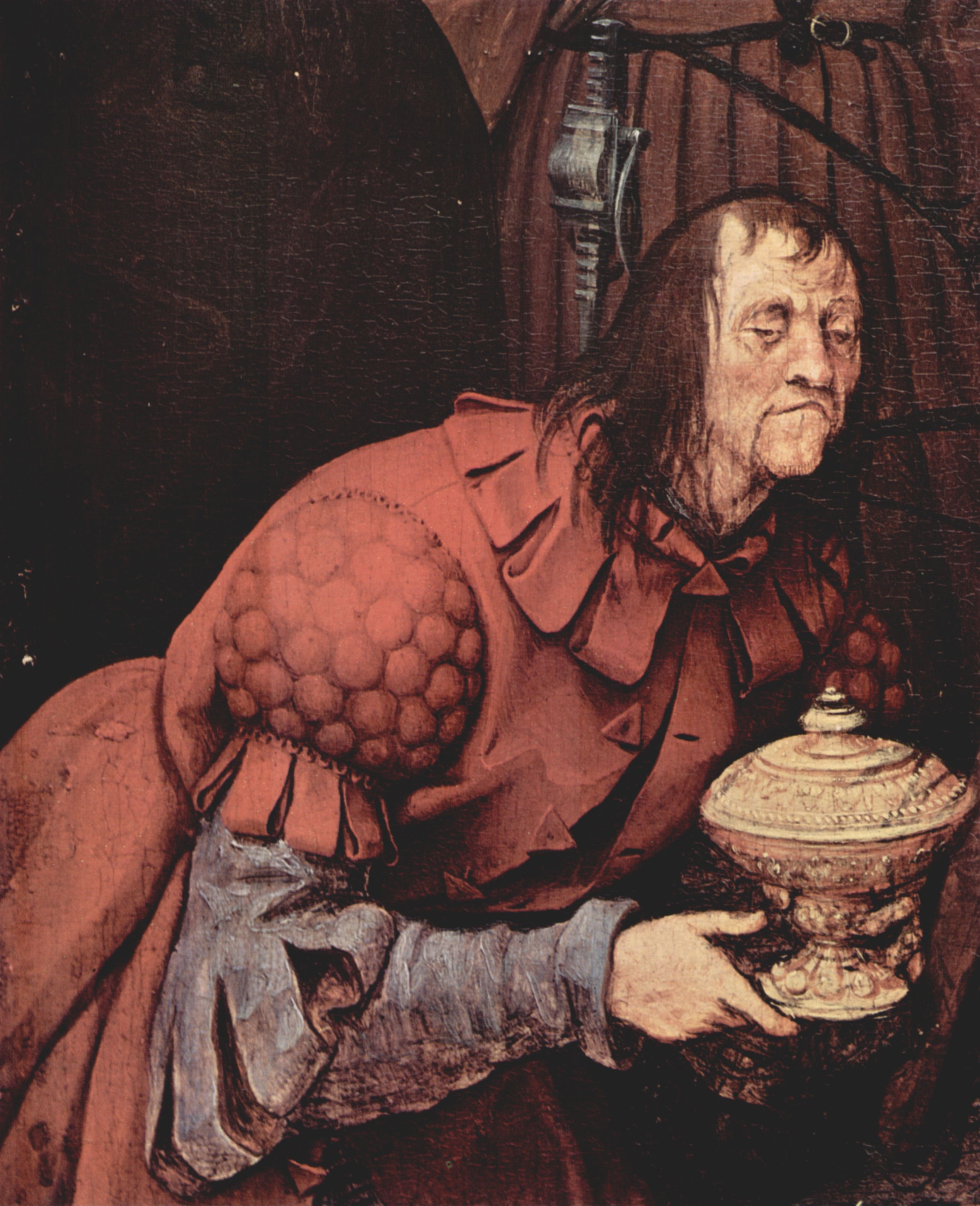 Pieter Bruegel d. .: Anbetung der Heiligen Drei Knige, Detail