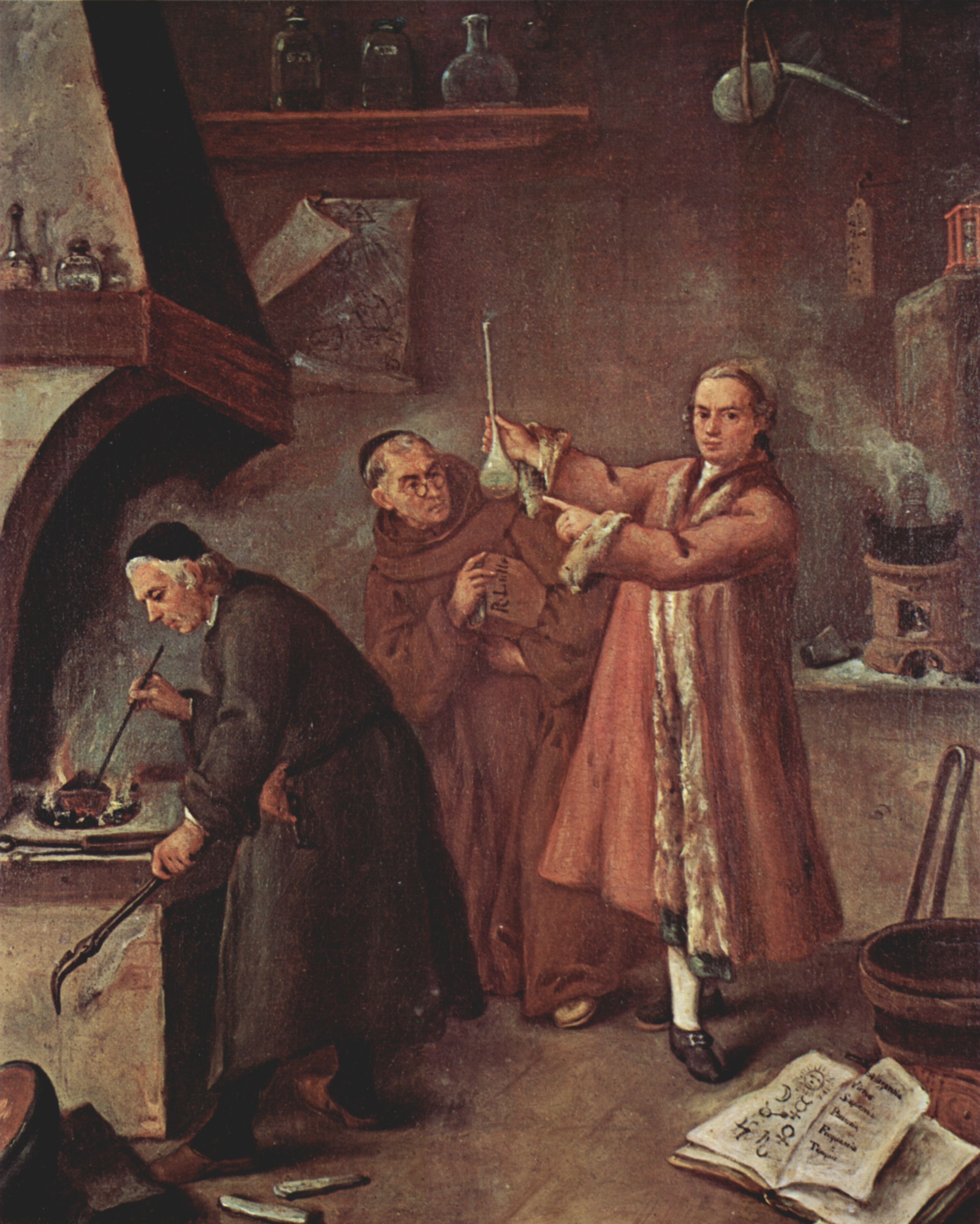 Pietro Longhi: Die Alchemisten