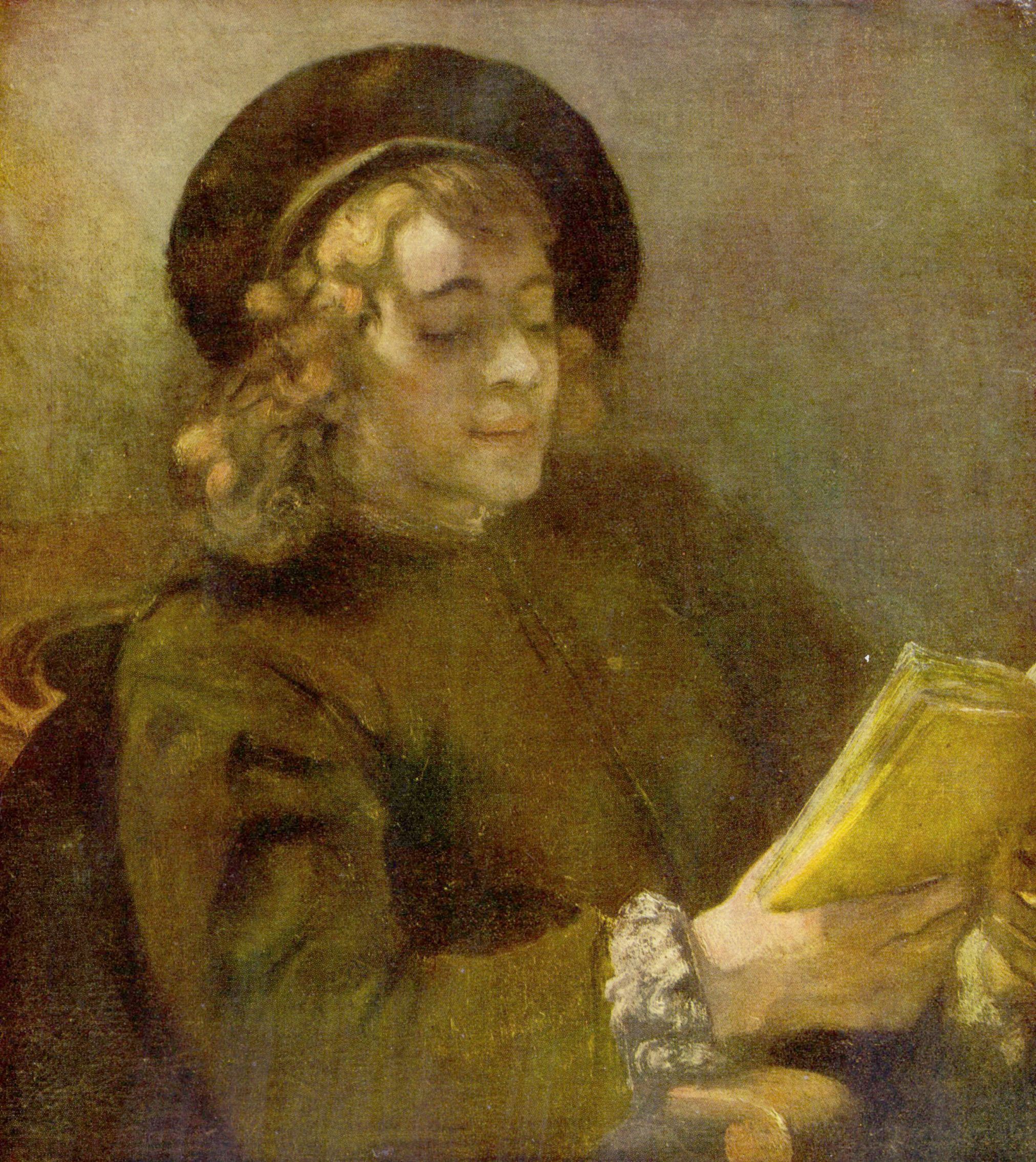Rembrandt Harmensz. van Rijn: Portrt des Titus, lesend
