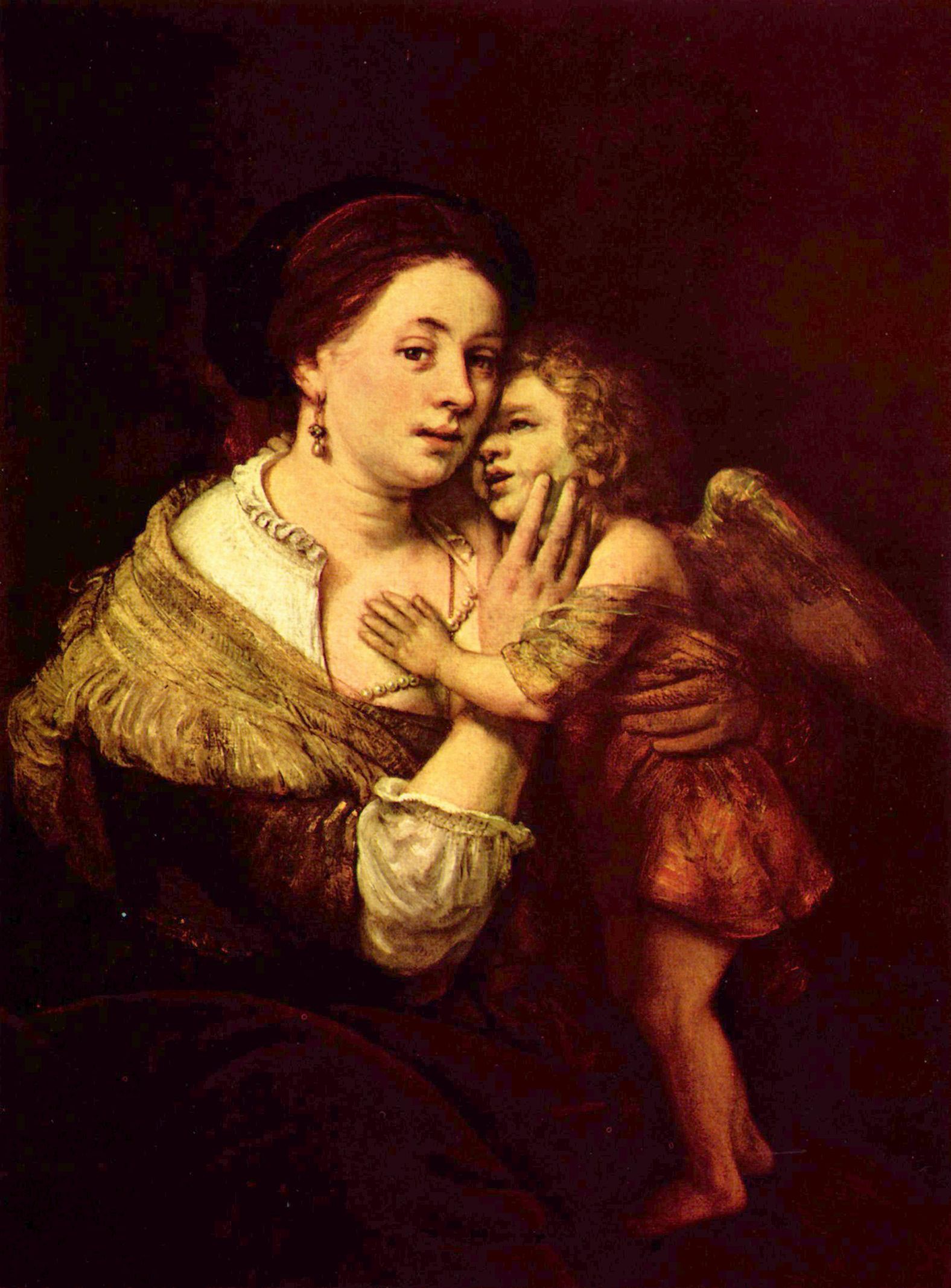Rembrandt Harmensz. van Rijn: Venus und Amor
