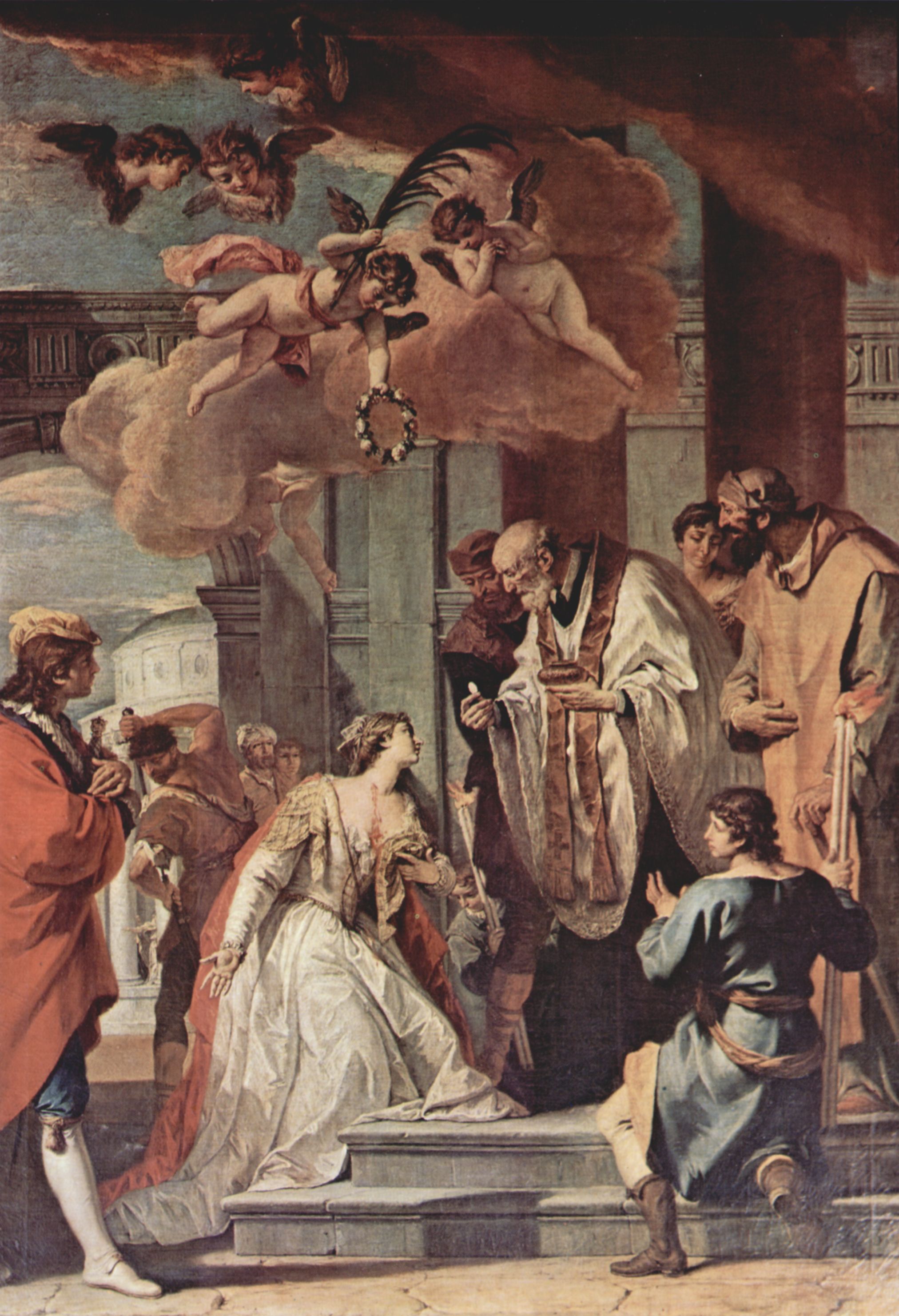Sebastiano Ricci: Martyrium der Hl. Lucia