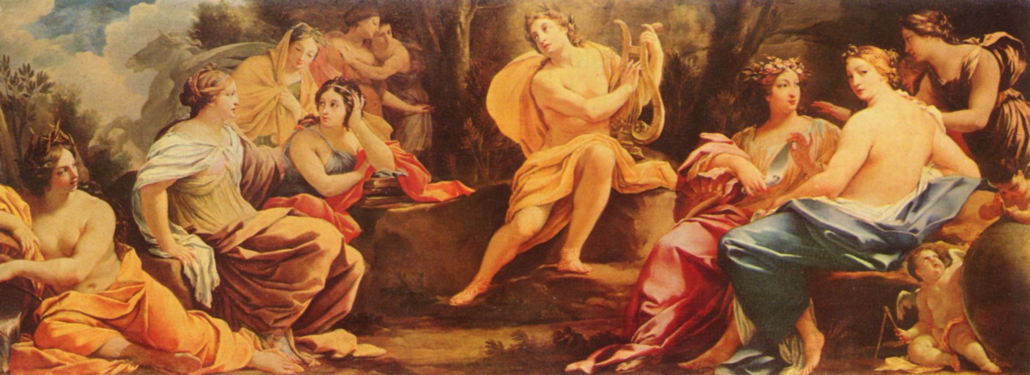 Simon Vouet: Apollo und die Musen