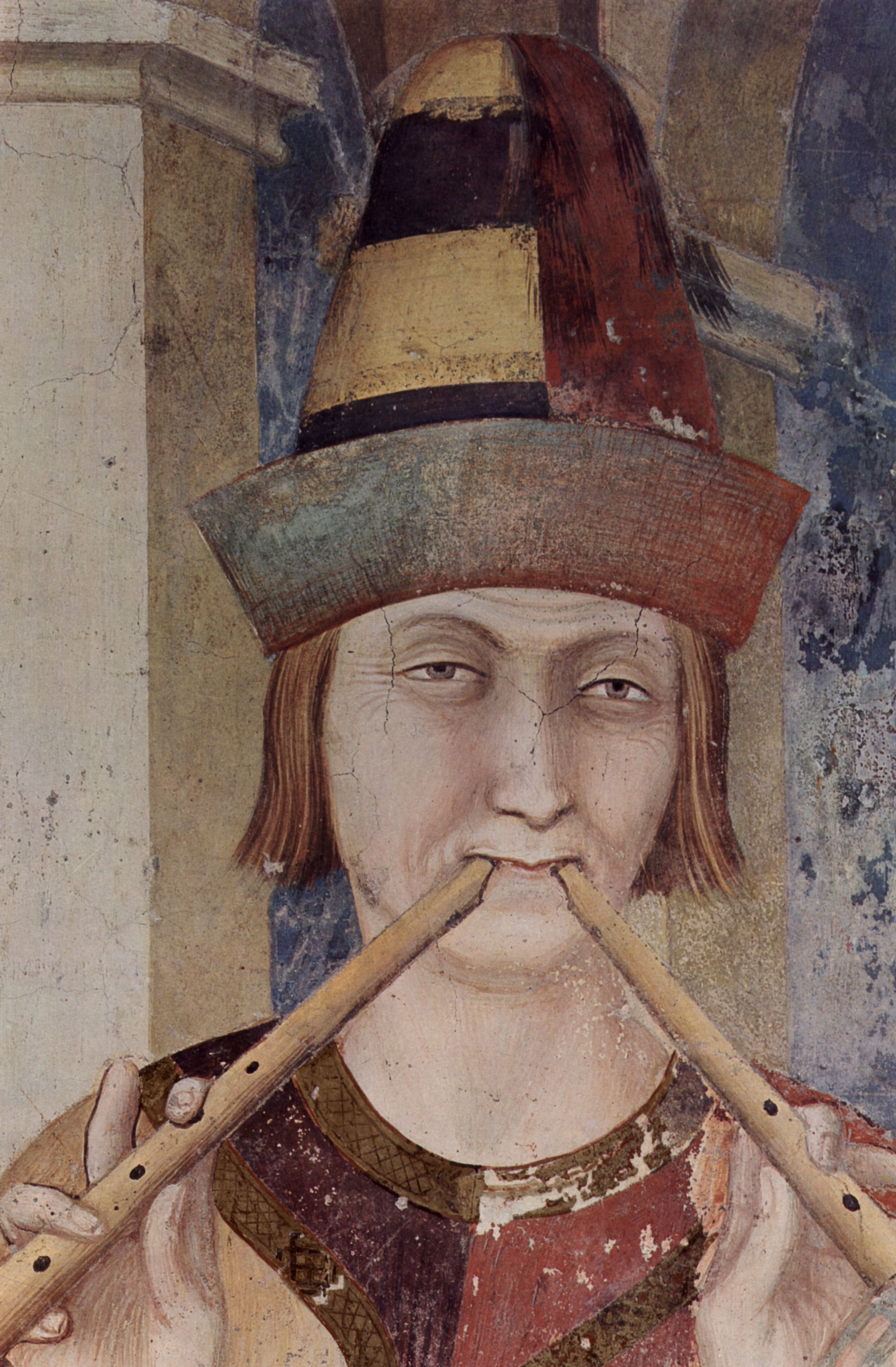 Großbild: Simone Martini: Freskenzyklus mit Szenen aus dem Leben des Hl. ...