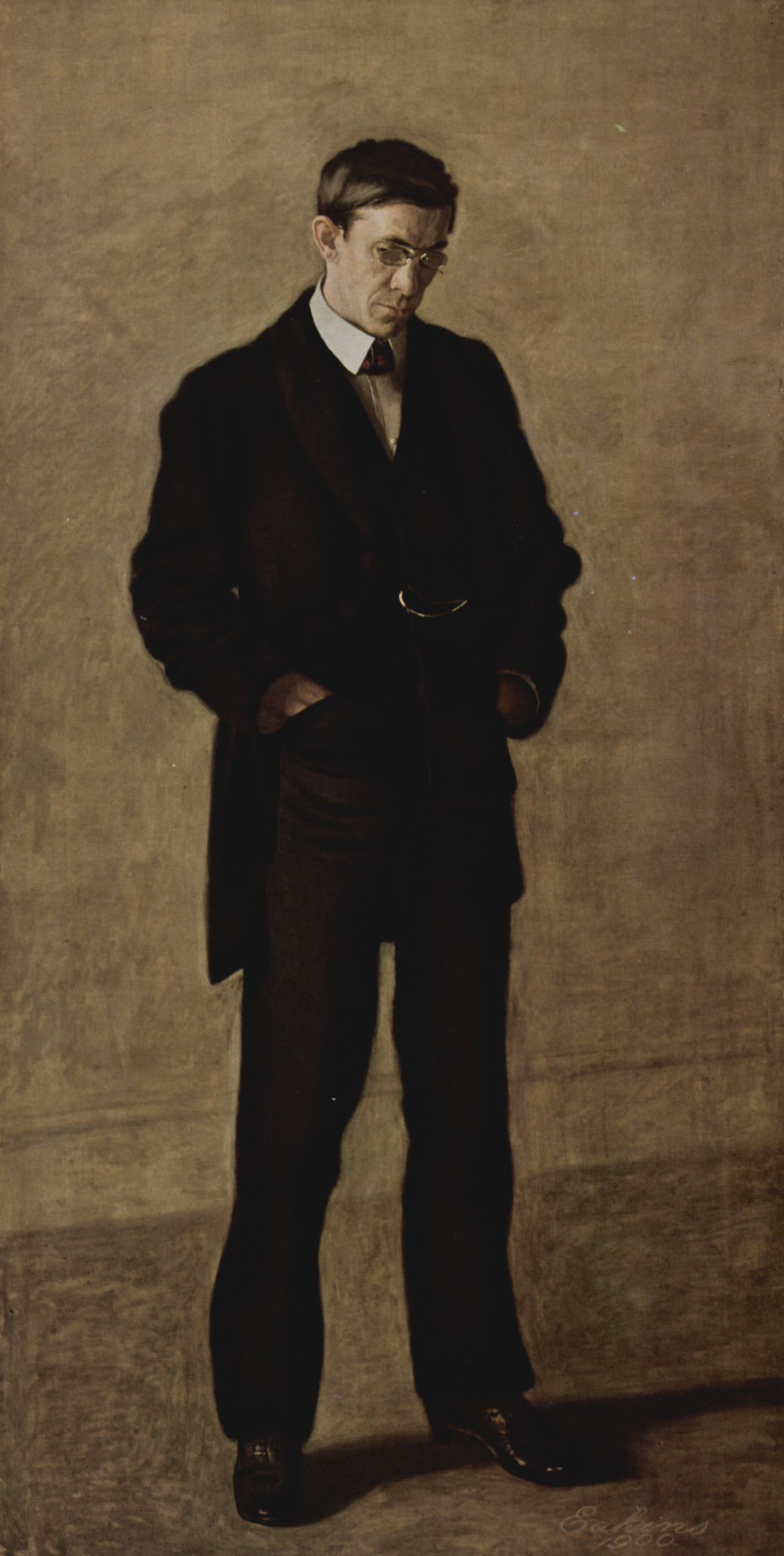 Thomas Eakins: Der Denker, Portrt des Louis N. Kenton