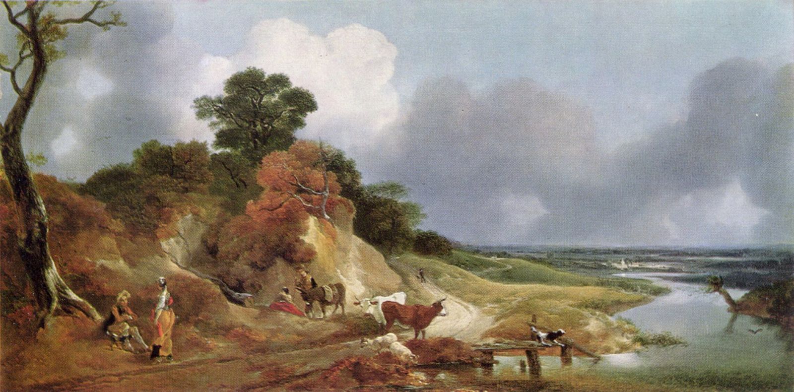 Thomas Gainsborough: Landschaft mit dem Dorfe Cornard