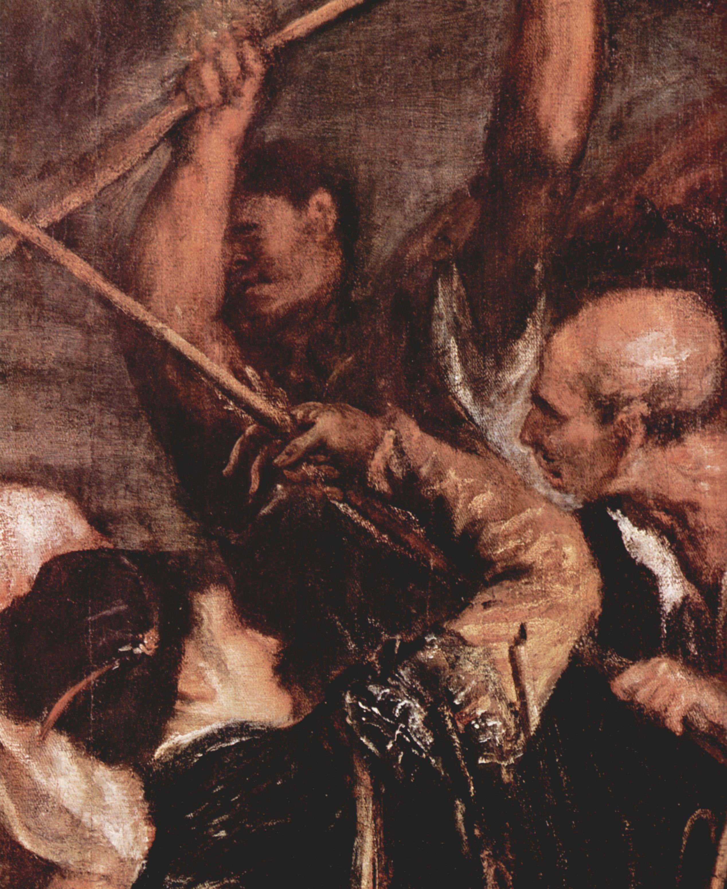 Tizian: Dornenkrnung, Detail