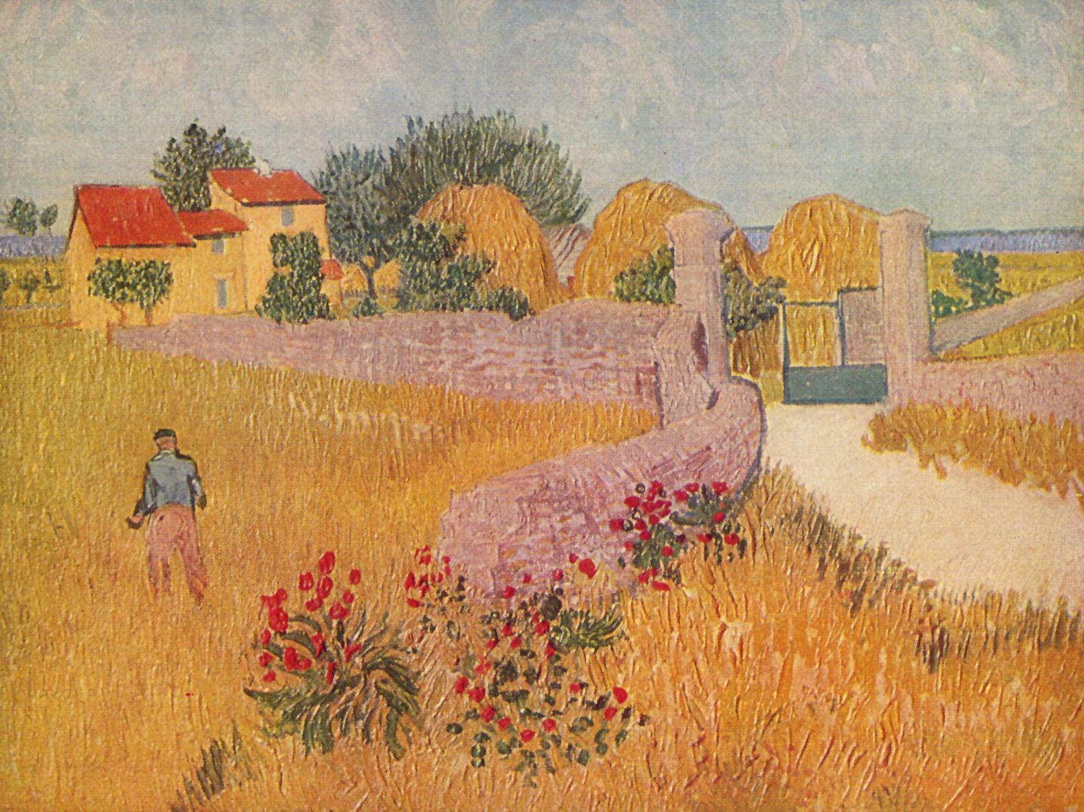 Vincent Willem van Gogh: Tor zum Bauernhof