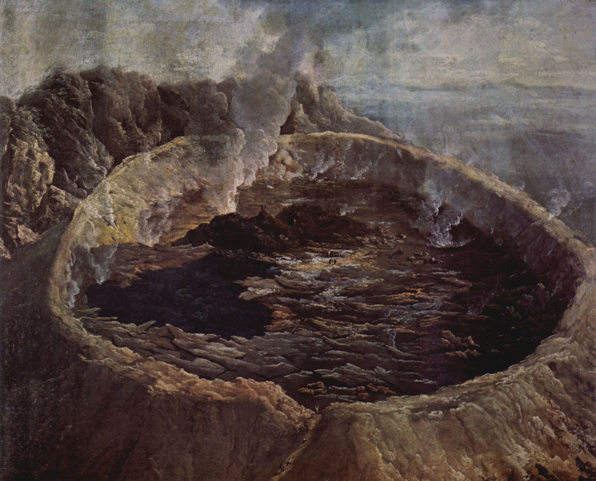 William Hodges: Krater im Pazifischen Ozean