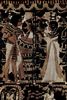 gyptischer Maler um 1350 v. Chr.: Deckel einer Truhe aus Elfenbein