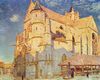 Alfred Sisley: Kirche von Moret