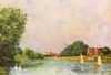 Alfred Sisley: Themse bei Hampton Court