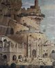 Andrea Mantegna: Hl. Sebastian, Detail: Ruinenarchitektur