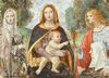 Bernardino Luini: Madonna mit der Hl. Martha, Johannes dem Evangelisten und einer Nonne (Stifterin)