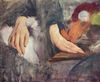 Edgar Germain Hilaire Degas: Handstudie