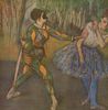 Edgar Germain Hilaire Degas: Harlekin und Colombine