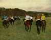 Edgar Germain Hilaire Degas: Rennpferde in Longchamp