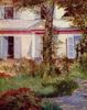 Edouard Manet: Haus in Rueil