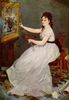 Edouard Manet: Portrt der Eva Gonzals im Atelier Manets