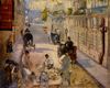 Edouard Manet: Straenarbeiter, Rue de Berne