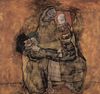 Egon Schiele: Mutter mit zwei Kindern