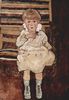 Egon Schiele: Sitzendes Kind