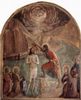 Fra Angelico: Freskenzyklus im Dominikanerkloster San Marco in Florenz, Szene: Taufe Christi durch Johannes