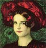 Franz von Stuck: Mary mit rotem Hut