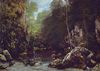 Gustave Courbet: Felsiges Flutal
