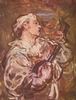 Honor Daumier: Pierrot mit der Guitarre