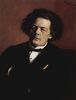 Ilja Jefimowitsch Repin: Portrt des Komponisten A. G. Rubinstein