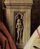 Jan van Eyck: Madonna des Kanonikus Georg van der Paele, Detail: Eva