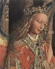 Jan van Eyck: Maria Verkndigung, Detail: Verkndigungsengel