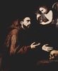 Jos de Ribera: Der Hl. Franz von Assisi und der Engel mit der Wasserflasche