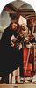 Lorenzo Lotto: Altarpolyptychon von Recanati, linker Flügel: Hl. Thomas von Aquin und Hl. Flavian