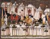 Meister der 'Cité des Dames': Miniatur aus dem »Chevaliers erant« des Thomas de Saluce, Szene: Die Fürsten des Orients