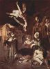 Michelangelo Caravaggio: Geburt Christi mit Hl. Lorenz und Hl. Franziskus