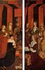 Nicolas Froment: Triptychon vom Brennenden Dornbusch, linker und rechter Flgel, Szenen: Portrt des Knig Ren von Anjou und seiner Gemahlin Jeanne de Laval