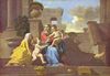 Nicolas Poussin: Heilige Familie auf der Treppe