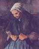 Paul Cézanne: Greisin mit Rosenkranz Paul Cézanne: Greisin mit Rosenkranz