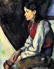 Paul Cézanne: Knabe mit roter Weste Paul Cézanne: Knabe mit roter Weste