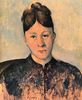 Paul Cézanne: Porträt der Mme Cézanne Paul Cézanne: Porträt der Mme Cézanne